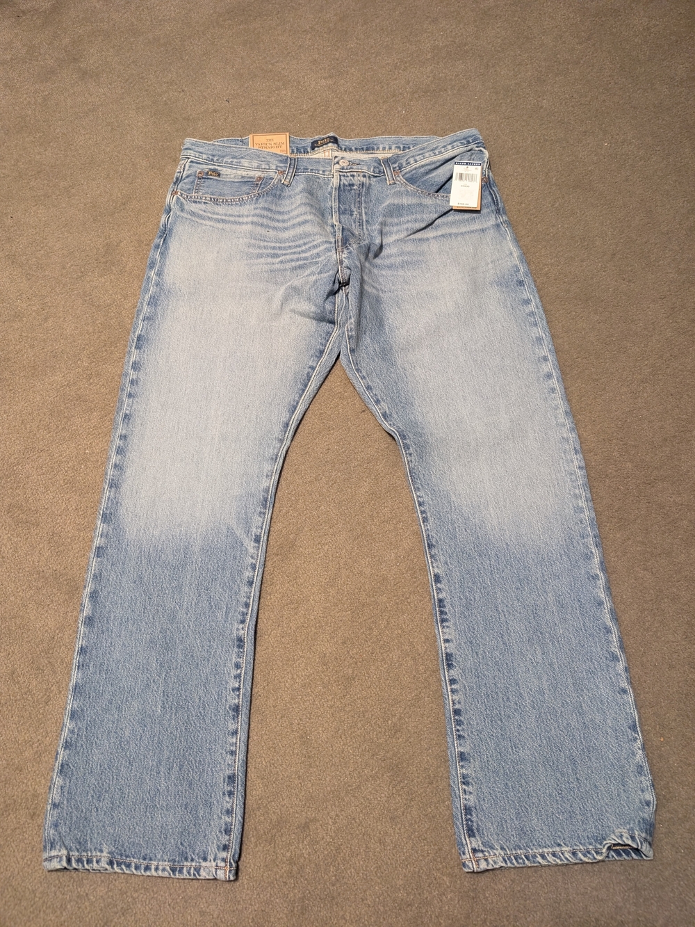 Ralph Lauren Light Wash Relaxed Men's Jeans